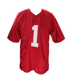 Nick Saban Alabama Autographed Football Jersey  PSA/DNA 192674