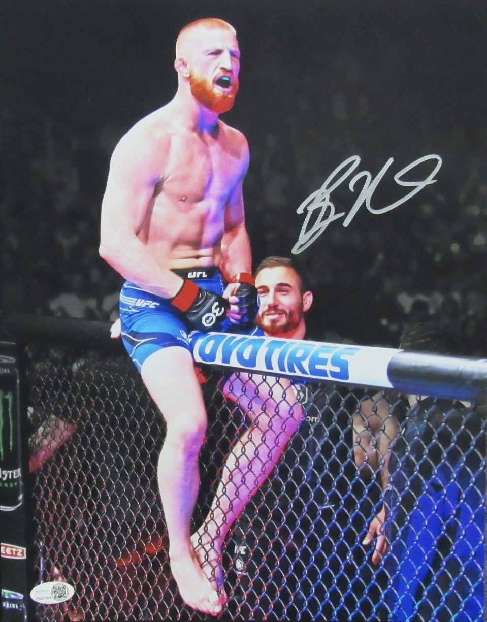 Bo Nickal UFC Autographed 11x14  Photo JSA 192677