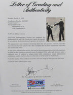 Muhammad Ali / Wilt Chamberlain Dual-Signed/Auto 16x20 Photo PSA "9" 192681