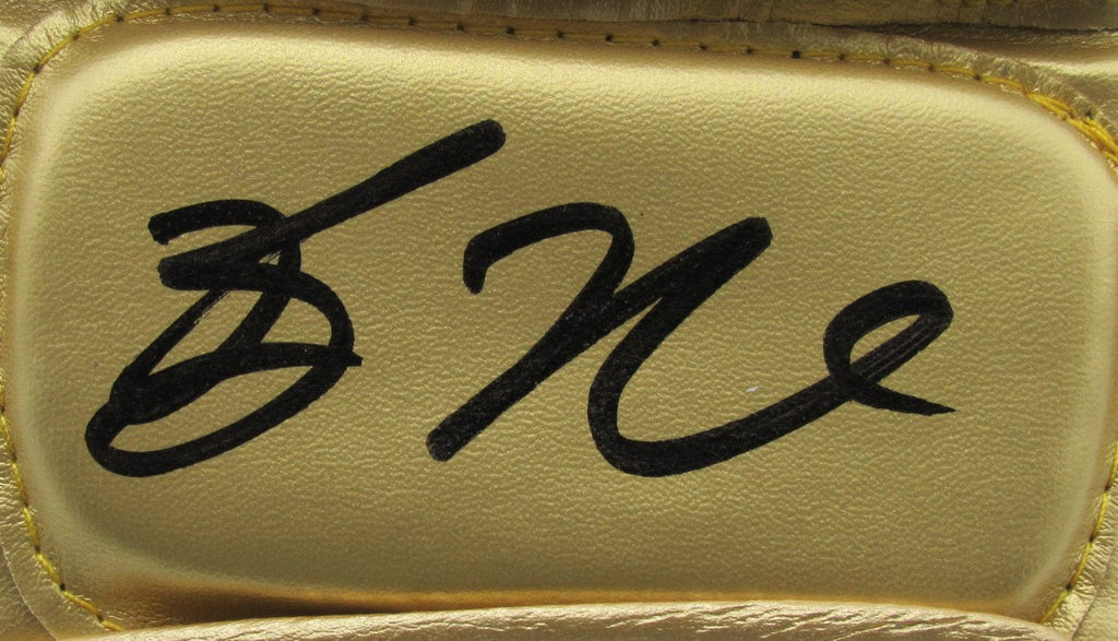 Bo Nickal Autographed Gold Right UFC Fight Glove JSA 192687