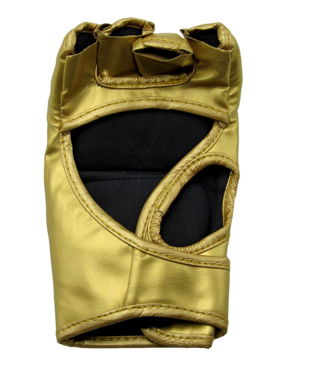Bo Nickal Autographed Gold Right UFC Fight Glove JSA 192687