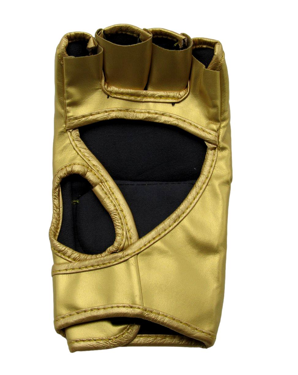 Bo Nickal Autographed Gold Left UFC Fight Glove JSA 192688