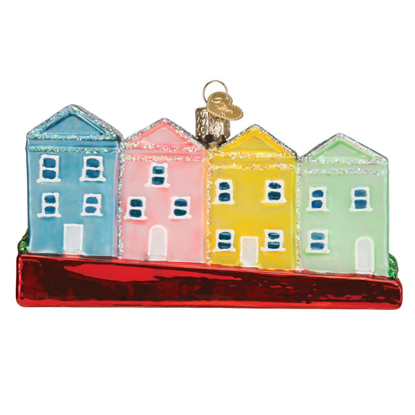 San Francisco Painted Ladies Ornament