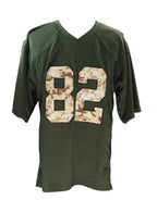 Dante Hall Signed/Auto Camo Custom Football Jersey Kansas City Chiefs JSA 193581