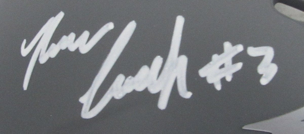 Nolan Smith Signed/Auto Slate Mini Football Helmet Eagles JSA 193468