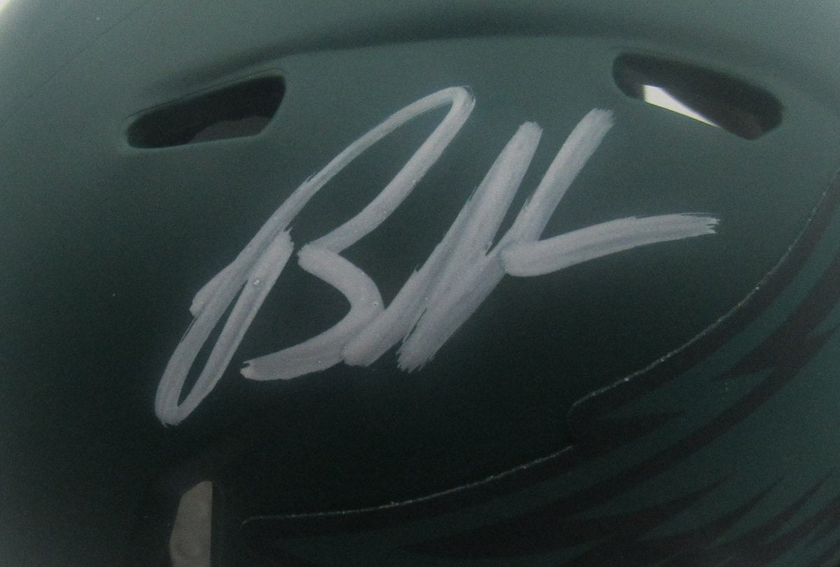 Brandon Graham Signed/Auto Rave Mini Football Helmet Eagles Beckett 193647