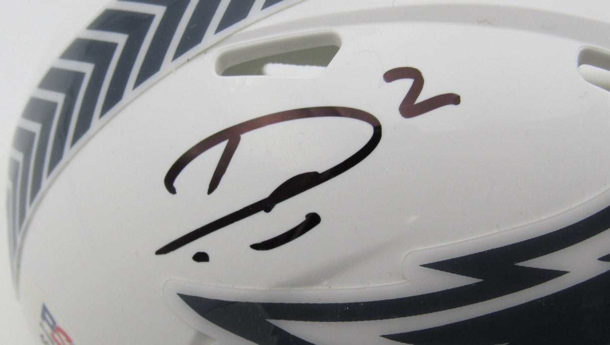 Darius Slay Signed/Auto Salute to Service Mini Helmet Eagles PSA/DNA 193657