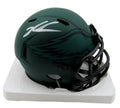 Jalen Carter Signed/Autographed Rave Mini Football Helmet Eagles PSA/DNA 193666