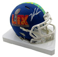 Jalen Carter Signed/Autographed Super Bowl 59 Mini Helmet Eagles PSA/DNA 193665