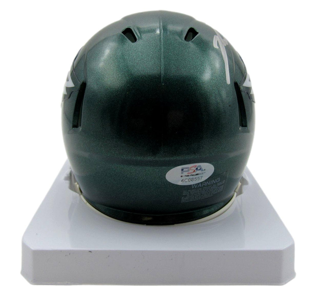 Jalen Carter Signed/Autographed Speed Mini Football Helmet Eagles PSA/DNA 193669
