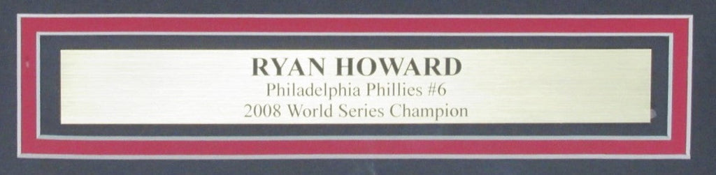 Ryan Howard Signed/Auto 16x20 Photo Philadelphia Phillies Framed PSA/DNA 193618