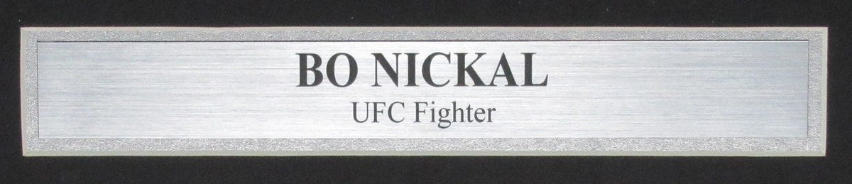 Bo Nickal Signed/Auto 11x14 Photo UFC Fighter Framed JSA 193620