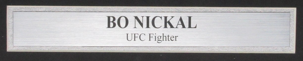 Bo Nickal Signed/Auto 11x14 Photo UFC Fighter Framed JSA 193621