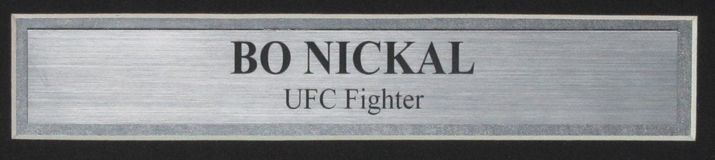 Bo Nickal Signed/Auto 8x10 Photo UFC Fighter Framed JSA 193624