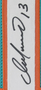 Dan Marino HOF Signed/Auto Football Jersey w/ Photos Dolphins Framed JSA 193628