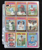 1975 Topps Baseball Card Complete Set (1-660) Brett Yount Aaron Schmidt 193606