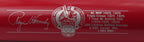 Rogers Hornsby HOF Red Cooperstown Bat with Stats Cardinals UNSIGNED 192637