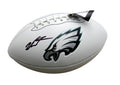 Jalen Carter Signed/Autographed White Eagles Logo Football PSA/DNA 193670