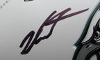 Jalen Carter Signed/Autographed White Eagles Logo Football PSA/DNA 193670