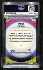 Drew Allar Penn State Signed 2022 Bowman U Inception RC Card #79 PSA/DNA 193569