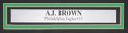 A.J. Brown Autographed 16x20 Photo Philadelphia Eagles Framed Beckett 193523