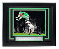 Saquon Barkley Reverse Hurdle 8x10 Photo Philadelphia Eagles Framed 193527