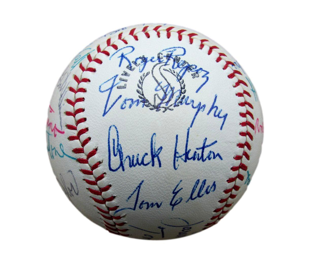 1968 California Angels Team Signed Baseball (23) Don Mincher 193591