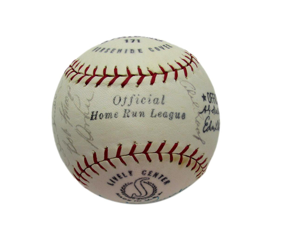 1965 Los Angeles Angels Team Signed Baseball (15) Dean Chance Jim Fregosi 193604