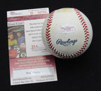 Bob Costas Signed/Auto OML Yankees 100th Anniversary Baseball JSA 186636