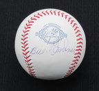 Billy Gardner Signed/Auto OML Yankees 100th Anniversary Baseball JSA 186648