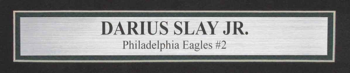 Darius Slay Signed/Auto 11x14 Photo Philadelphia Eagles Framed PSA/DNA 193921