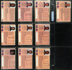 1990 Action Packed Football Minnesota Vikings Team Set (10) Cards 189285