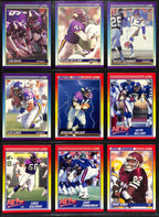 1990 SCORE Football Minnesota Vikings Team Set (27) Cards 189286