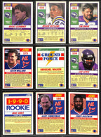 1990 SCORE Football Minnesota Vikings Team Set (27) Cards 189286