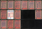 1991 TOPPS Football Minnesota Vikings Team Set (13) Cards 189290