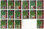 1991 TOPPS Stadium Club Football Minnesota Vikings Team Set (16) Cards 189294