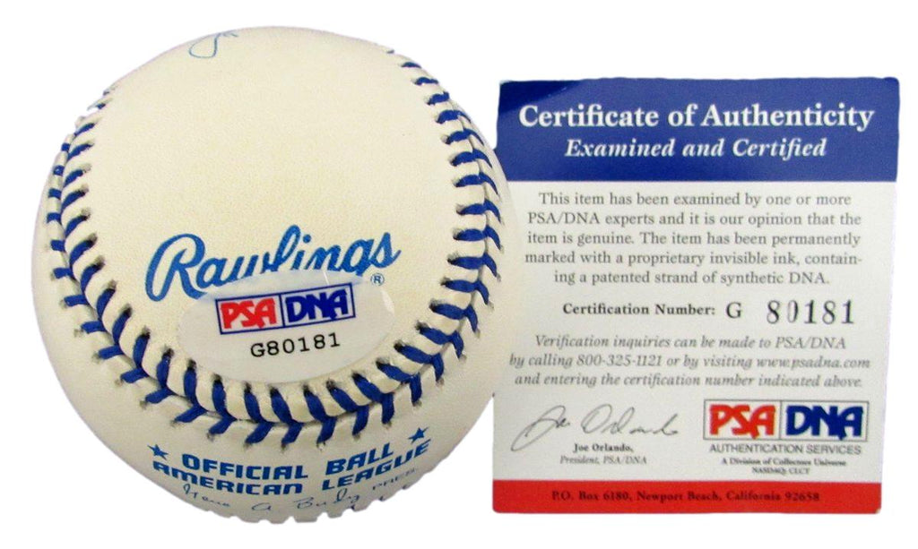 Dom DiMaggio Signed/Autographed Yankees OAL Baseball Red Sox PSA/DNA 192734
