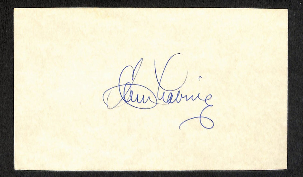 Lot of (8) Signed/Autographed Vintage Index Cards Pittsburgh Pirates 189388