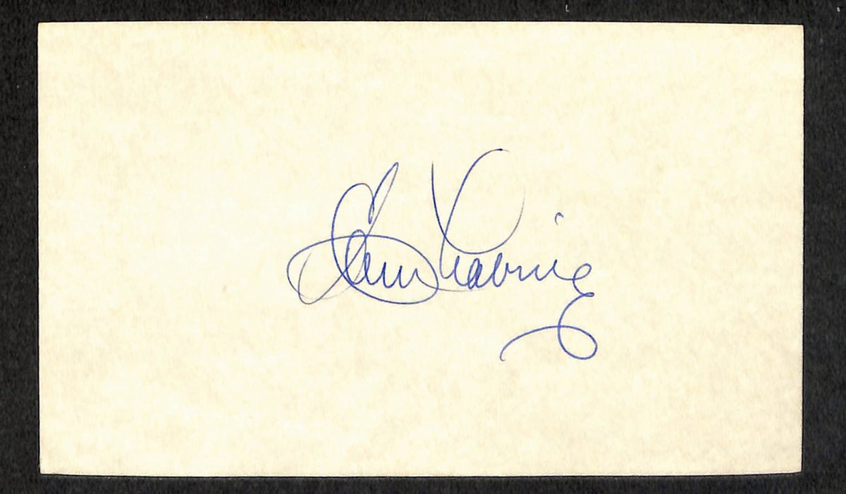 Lot of (8) Signed/Autographed Vintage Index Cards Pittsburgh Pirates 189388