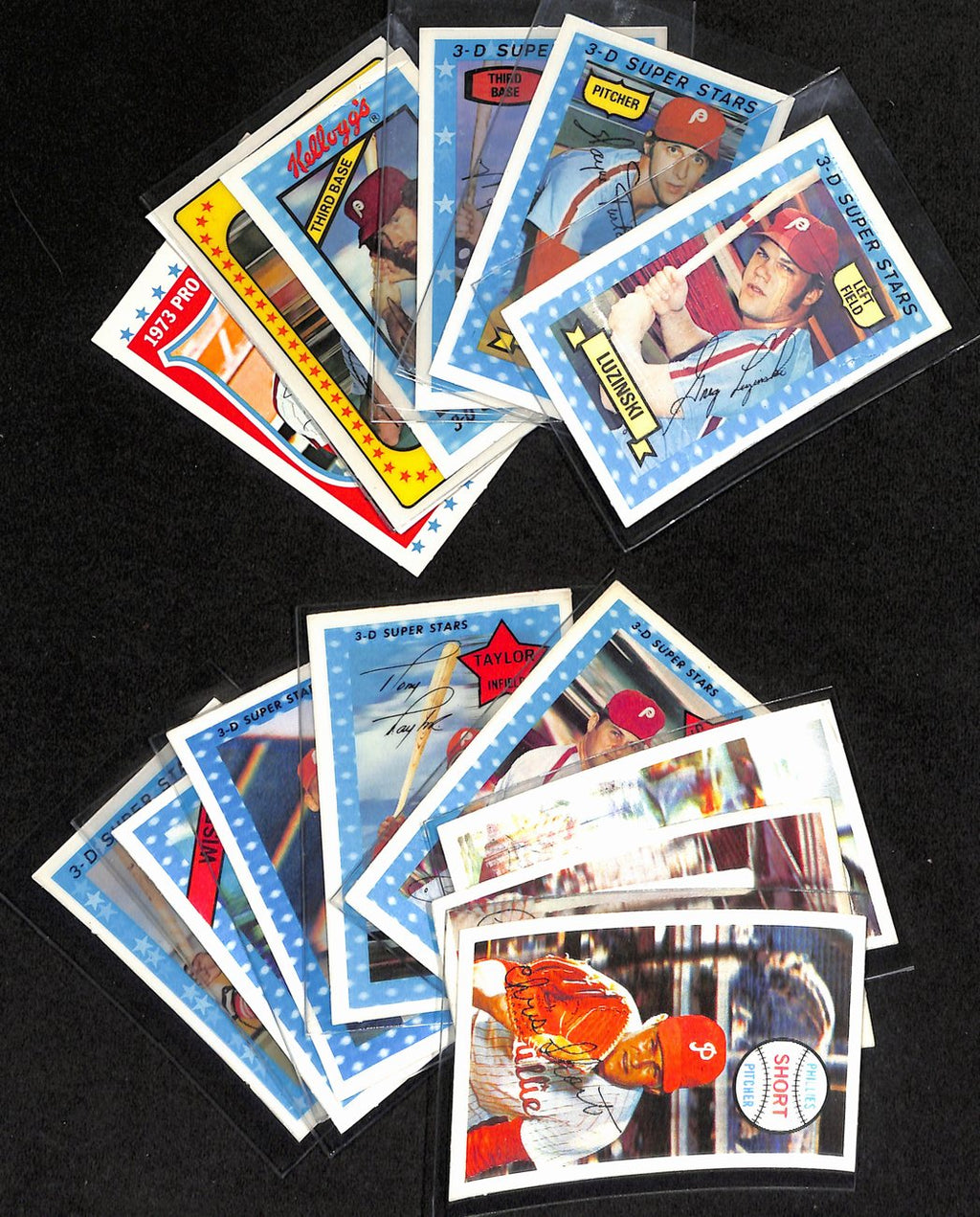 Lot of (14) Vintage 1980's Kellogg's Baseball Cards Mike Schmidt Phillies 189391