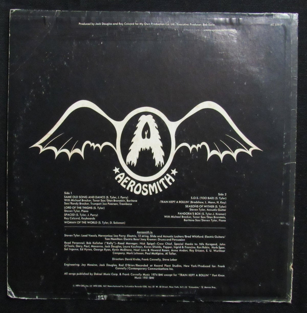 Steven Tyler Signed/Autographed Aerosmith "Get Your Wings" Album PSA/DNA 193944