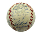 1963 Kansas City Athletics Team Signed OAL Baseball (28) La Russa HOF 193601