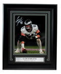 Cam Jurgens Autographed 8x10 Photo Framed Philadelphia Eagles PSA/DNA 193989