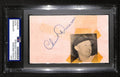 Chuck Dressen Signed/Auto Cut on 3x5 Index Card New York Giants PSA/DNA 194167