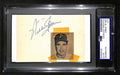 Willie Jones Signed/Autographed Cut on 3x5 Index Card Phillies PSA/DNA 194170