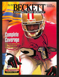 Deion Sanders Signed May 1995 Beckett Football Card Monthly PSA/DNA 193690