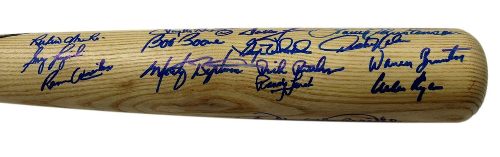 1980 Phillies Team-Signed (30) Louisville Slugger Baseball Bat PSA/DNA 193955