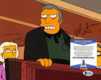 Joe Montegna Signed/Autographed 8x10 Photo Actor "The Simpsons" Beckett 193756
