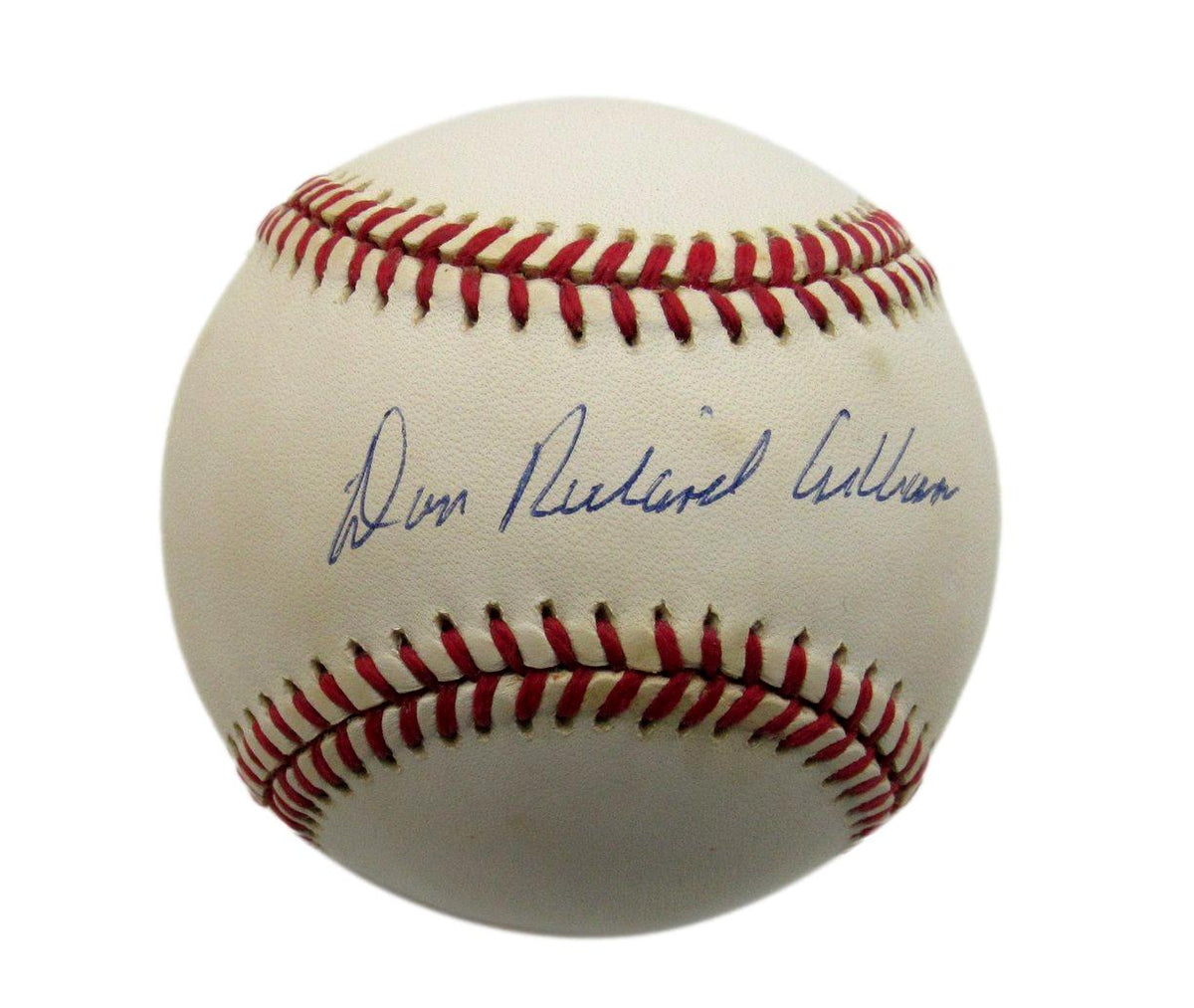 Richie Ashburn HOF Signed/Auto ONL Baseball Philadelphia Phillies PSA/DNA 194370