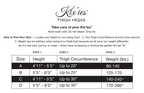 Game Day! - Red & Navy Thigh-Highs
